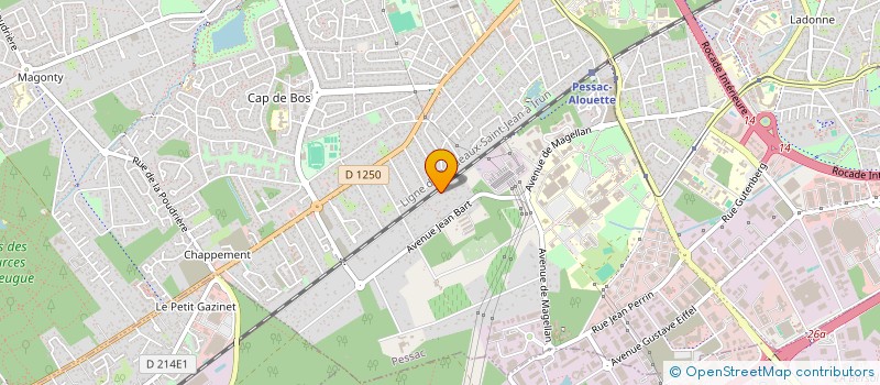 localisation de l'entreprise MONSIEUR THOMAS HALFAOUI  PESSAC