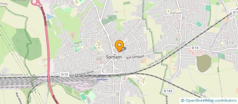 localisation de l'entreprise MONSIEUR THOMAS HALLE  HELESMES