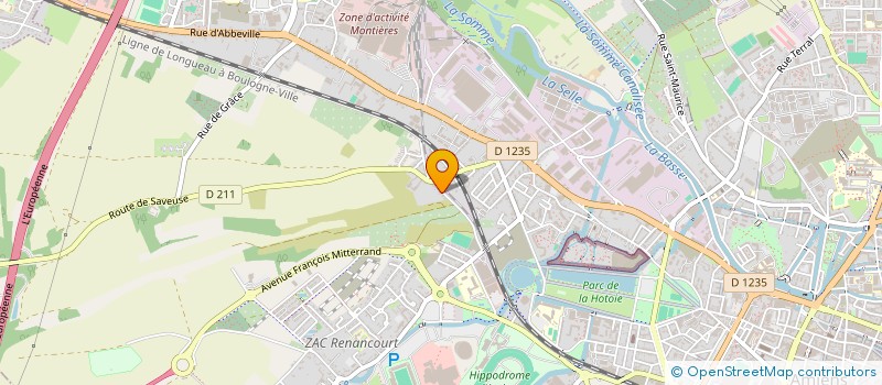 localisation de l'entreprise MONSIEUR THOMAS HAMIDI à AMIENS
