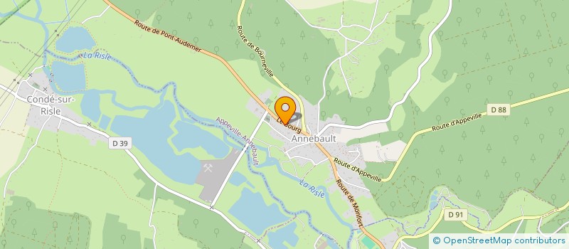 localisation de l'entreprise MONSIEUR THOMAS HANCHARD  THENOUVILLE