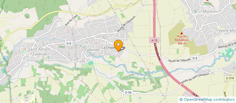 localisation de l'entreprise MONSIEUR THOMAS HAON  TALLENDE