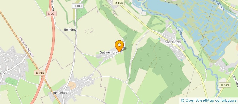 localisation de l'entreprise MONSIEUR THOMAS HARDY  MARTIGNY