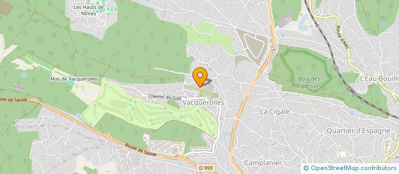 localisation de l'entreprise MONSIEUR THOMAS HARDY  NIMES