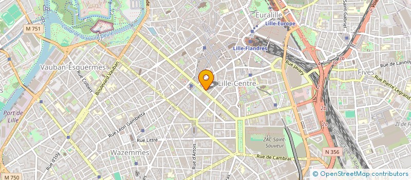 localisation de l'entreprise MONSIEUR THOMAS HARKER à LILLE