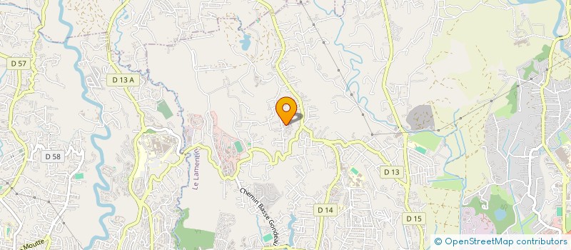 localisation de l'entreprise MONSIEUR THOMAS HARNAIS  LE LAMENTIN