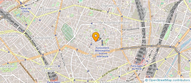 localisation de l'entreprise MONSIEUR THOMAS HARRINGTON  PARIS