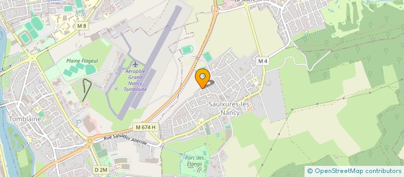 localisation de l'entreprise MONSIEUR THOMAS HAUTECOUVERTURE  SAULXURES-LES-NANCY