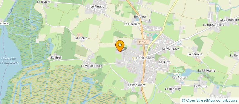 localisation de l'entreprise MONSIEUR THOMAS HEAS  PETIT-MARS