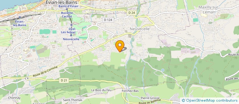 localisation de l'entreprise MONSIEUR THOMAS HECKEL  NEUVECELLE