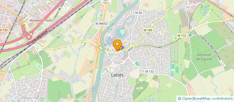 localisation de l'entreprise MONSIEUR THOMAS HEITZ  LA GRANDE-MOTTE