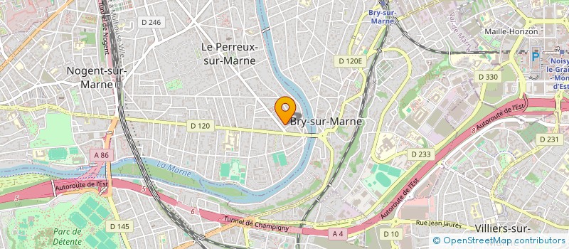 localisation de l'entreprise MONSIEUR THOMAS HENNE à LE PERREUX-SUR-MARNE