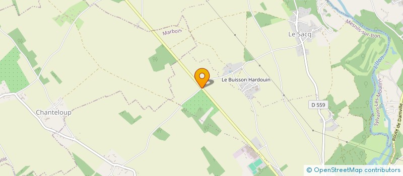 localisation de l'entreprise MONSIEUR THOMAS HENRY  MESNILS-SUR-ITON