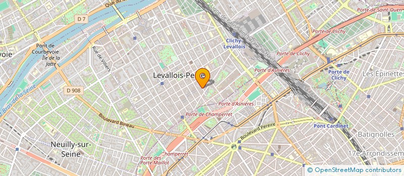localisation de l'entreprise MONSIEUR THOMAS HERBIN à LEVALLOIS-PERRET