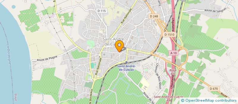 localisation de l'entreprise MONSIEUR THOMAS HERNANDEZ à SAINT-ANDRE-DE-CUBZAC