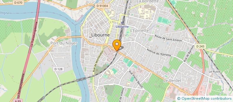 localisation de l'entreprise MONSIEUR THOMAS HERNANDEZ à LIBOURNE