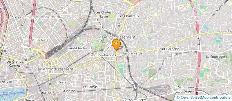 localisation de l'entreprise MONSIEUR THOMAS HERNANDEZ  MARSEILLE
