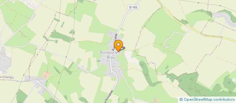 localisation de l'entreprise MONSIEUR THOMAS HERPIN  PUISEUX-EN-BRAY