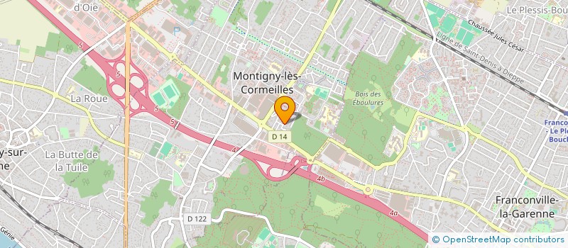 localisation de l'entreprise MONSIEUR THOMAS HERROT  MONTIGNY-LES-CORMEILLES