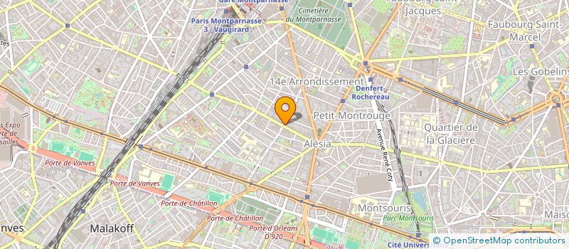 localisation de l'entreprise MONSIEUR THOMAS HERVE  PARIS