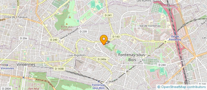 localisation de l'entreprise MONSIEUR THOMAS HEUILLET à FONTENAY-SOUS-BOIS
