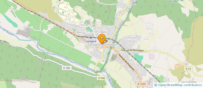 localisation de l'entreprise MONSIEUR THOMAS HIBLOT  LARAGNE-MONTEGLIN