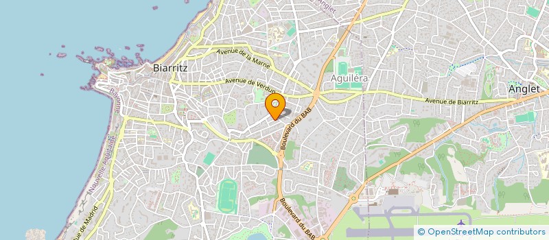 localisation de l'entreprise MONSIEUR THOMAS HICKEY à BIARRITZ
