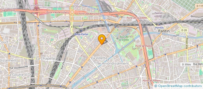 localisation de l'entreprise MONSIEUR THOMAS HIGGINS  PARIS