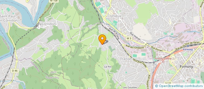 localisation de l'entreprise MONSIEUR THOMAS HILAIRE  SORBIERS