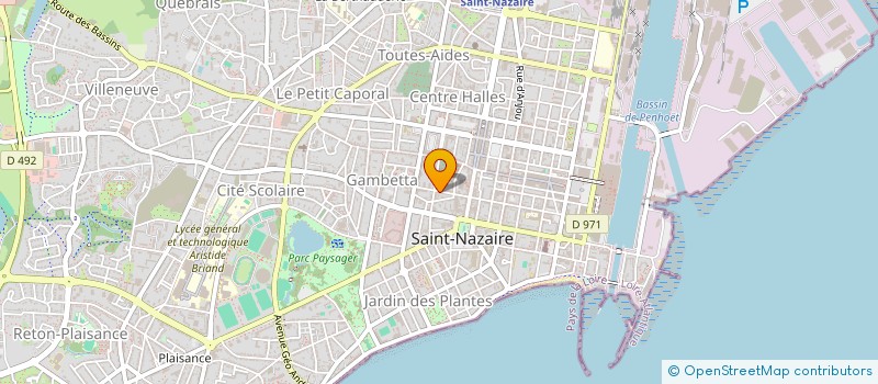 localisation de l'entreprise MONSIEUR THOMAS HOCEPIED  SAINT-NAZAIRE