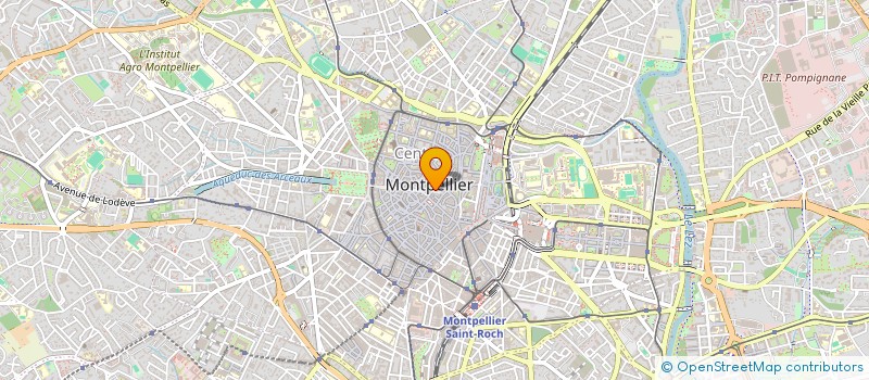 localisation de l'entreprise MONSIEUR THOMAS HONORE  MONTPELLIER