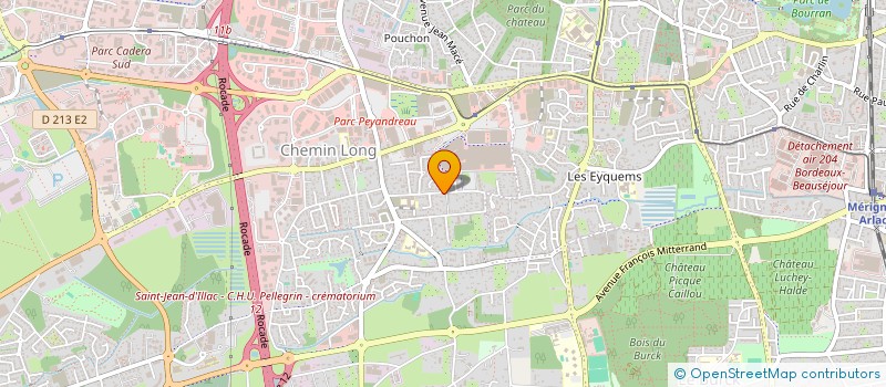 localisation de l'entreprise MONSIEUR THOMAS HOSKINSON  MERIGNAC