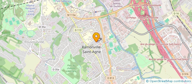 localisation de l'entreprise MONSIEUR THOMAS HOUHAMDI  RAMONVILLE-SAINT-AGNE