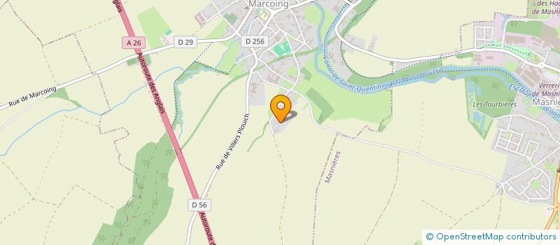 localisation de l'entreprise MONSIEUR THOMAS HOUREZ  MARCOING