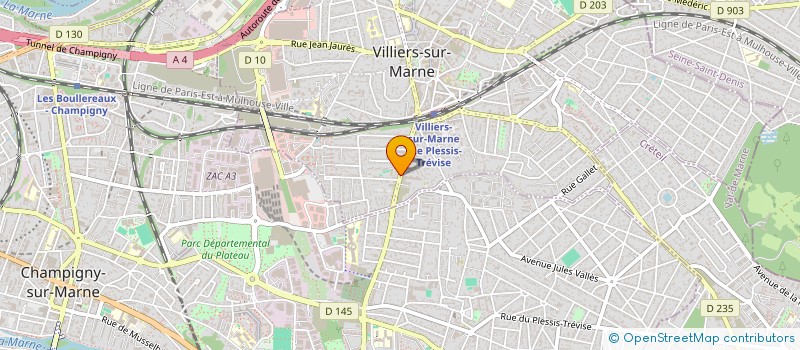 localisation de l'entreprise MONSIEUR THOMAS HOUSSIN à VILLIERS-SUR-MARNE