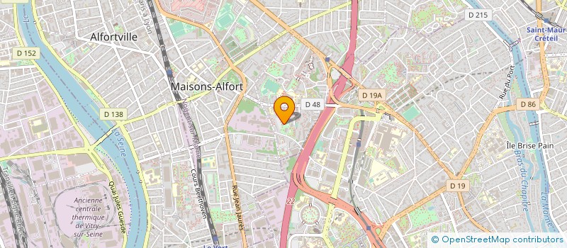 localisation de l'entreprise MONSIEUR THOMAS HOUZE à MAISONS-ALFORT