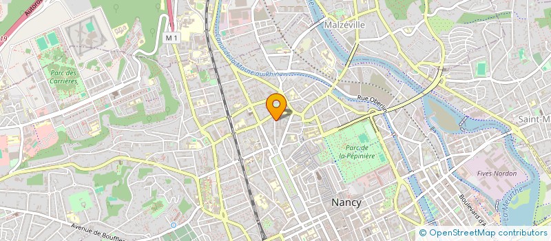 localisation de l'entreprise MONSIEUR THOMAS HUG  NANCY