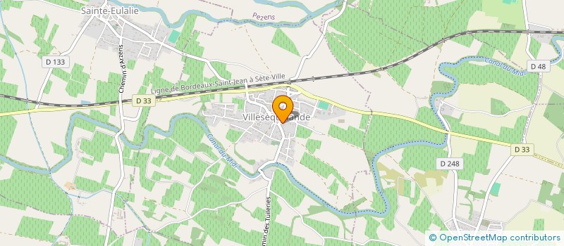 localisation de l'entreprise MONSIEUR THOMAS HUGONNET à ALZONNE