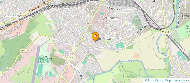 localisation de l'entreprise MONSIEUR THOMAS HUMBERT  MONTIGNY-LES-METZ