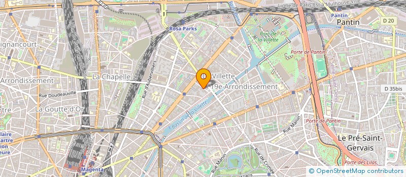 localisation de l'entreprise MONSIEUR THOMAS HUMBERT  PARIS