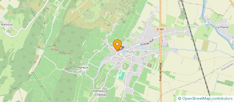 localisation de l'entreprise MONSIEUR THOMAS HUMBERT-BEAUGALET  RULLY