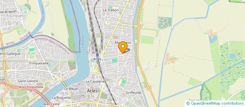 localisation de l'entreprise MONSIEUR THOMAS HUNNINGHAUS  ARLES