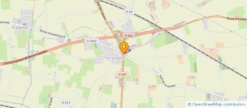 localisation de l'entreprise MONSIEUR THOMAS HUYGHE  MERRIS