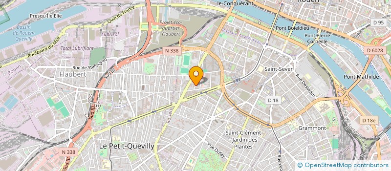 localisation de l'entreprise MONSIEUR THOMAS HUYGHUES DES ETAGES  ROUEN