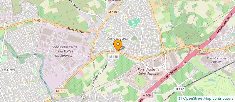 localisation de l'entreprise MONSIEUR THOMAS IBANEZ à VENDARGUES