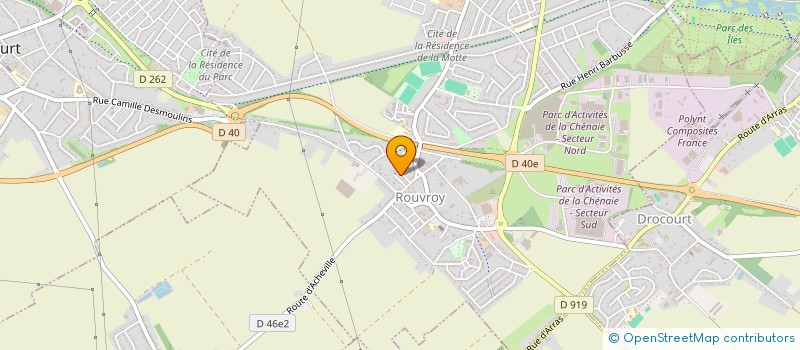 localisation de l'entreprise MONSIEUR THOMAS IMBERT à ROUVROY