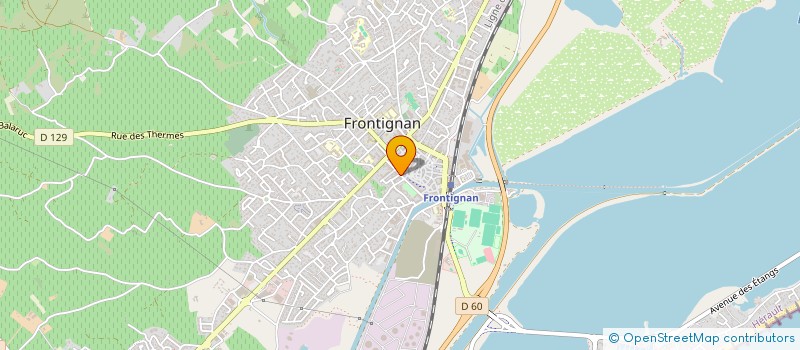 localisation de l'entreprise MONSIEUR THOMAS IVENT à FRONTIGNAN