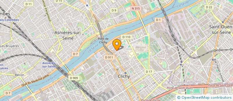localisation de l'entreprise MONSIEUR THOMAS JACHIMSKI à CLICHY
