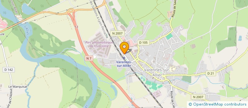 localisation de l'entreprise MONSIEUR THOMAS JACQUEL à VARENNES-SUR-ALLIER