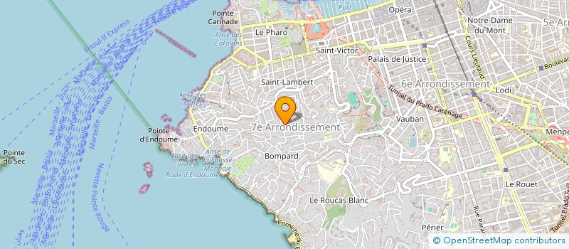 localisation de l'entreprise MONSIEUR THOMAS JACQUES EVAN RIXENS  MARSEILLE