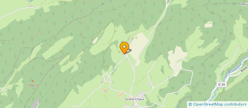 localisation de l'entreprise MONSIEUR THOMAS JACQUET  GUYANS-VENNES